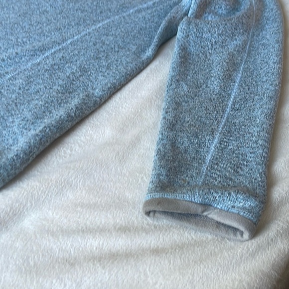Patagonia Better Sweater 1/4 Zip Pullover Size XL Heather Blue Gray Women - Picture 14 of 16